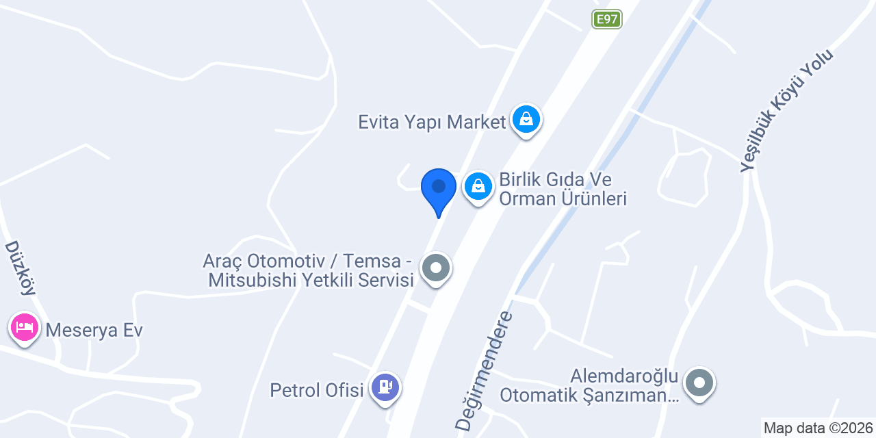 DEMİR MASTER GARAJ konumu