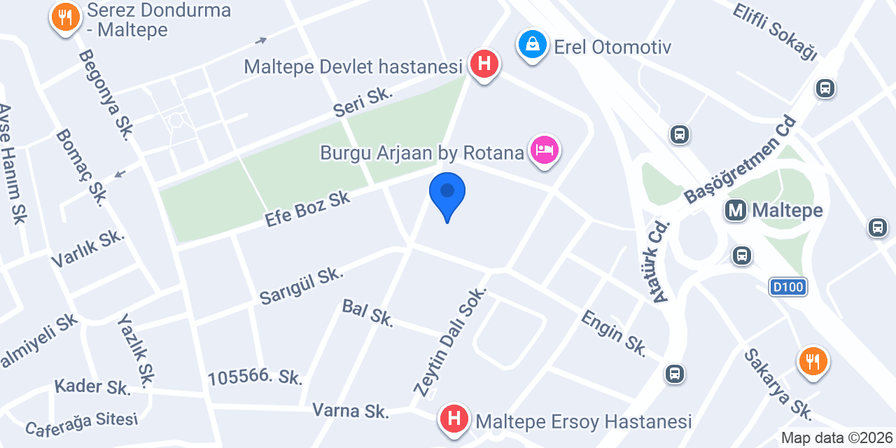 Poyraz Hukuk Bürosu konumu