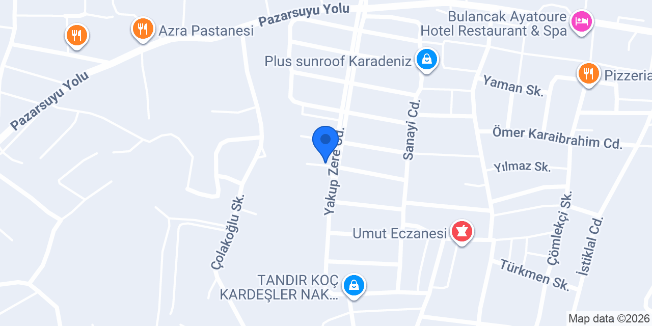 yüksel hırdavat-boya konumu