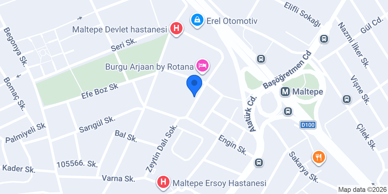 Hacıbaşar Kebap Maltepe konumu
