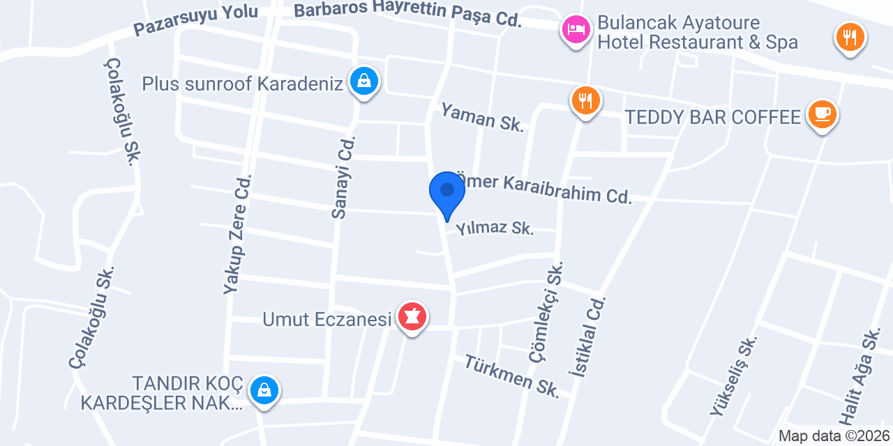 Saray Mobilya konumu