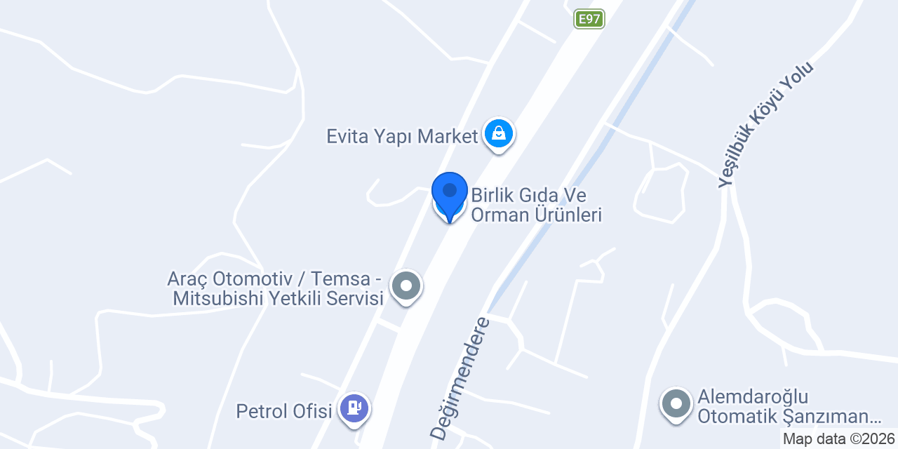 Birlik Gıda Ve Orman Ürünleri konumu