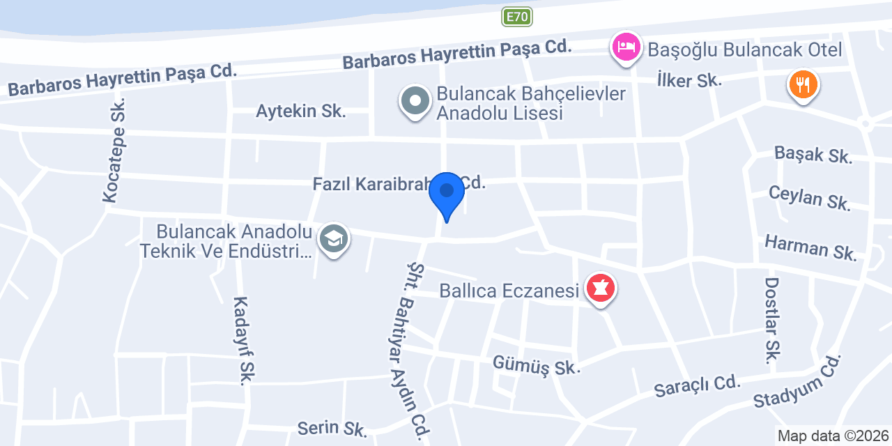 Yılmaz Yemek konumu