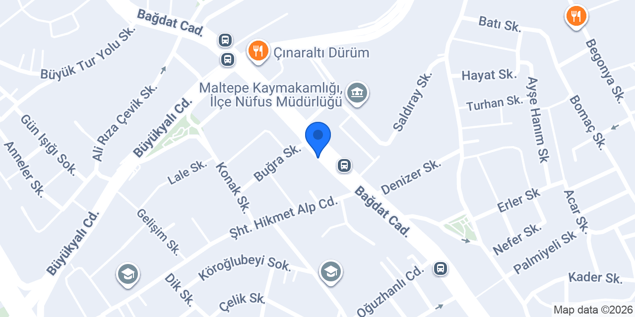 Dönerci Celal Usta - Maltepe Şubesi konumu