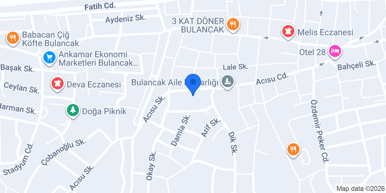 Bulancak Reklam konumu
