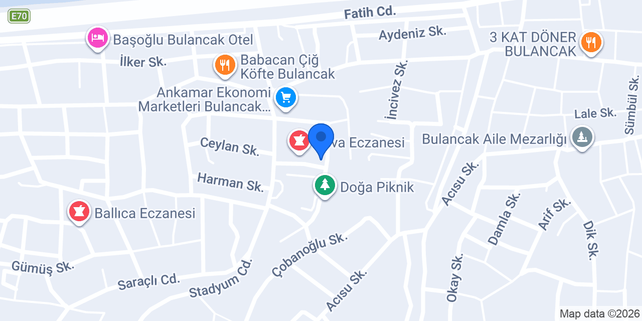 Madame Deniz Coffee Shop konumu