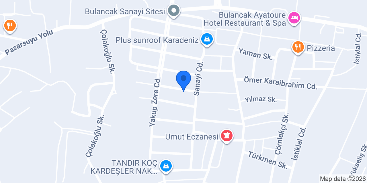 Aydemir Ticaret Giresun konumu