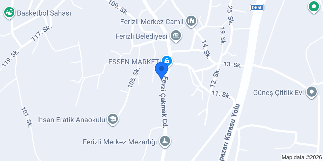 Panteras Mühendislik konumu