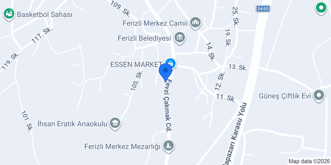 Çoşkunlar Tesisat konumu
