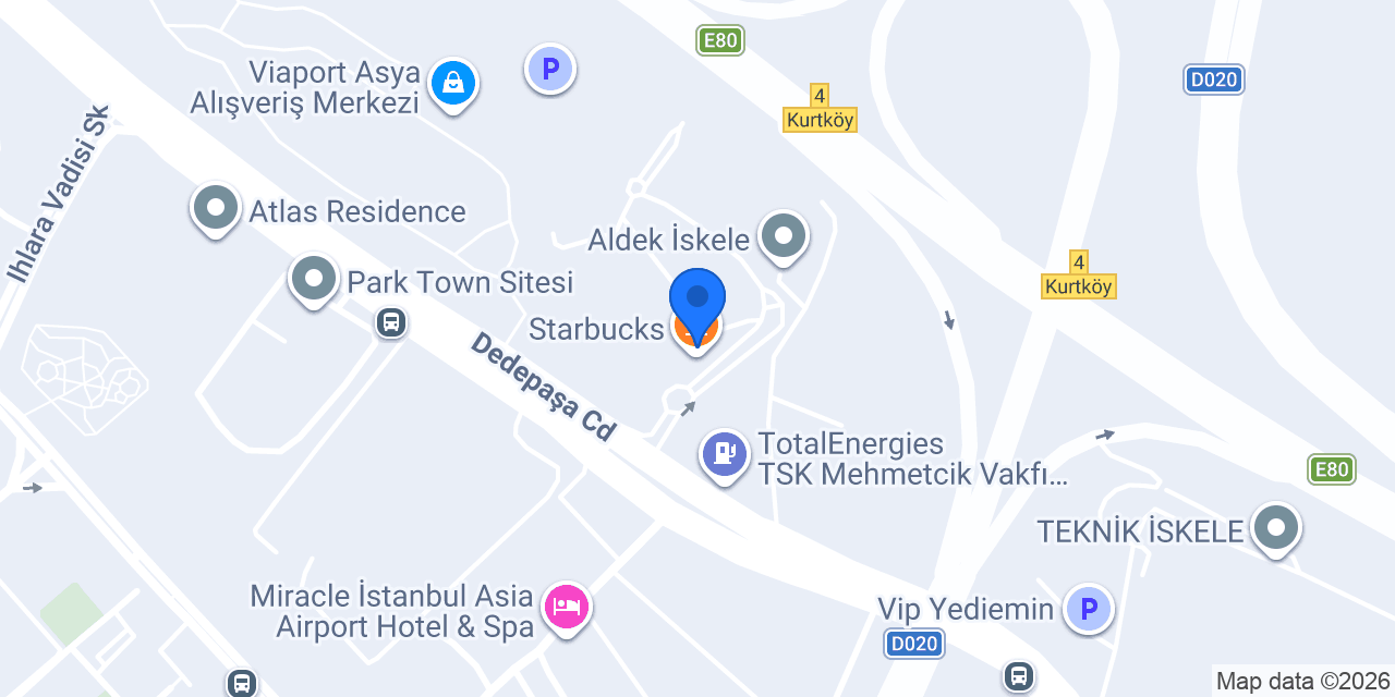 ebebek Viaport Asia Outlet AVM konumu