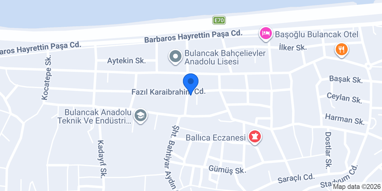 Usta Baba Döner restaurant konumu