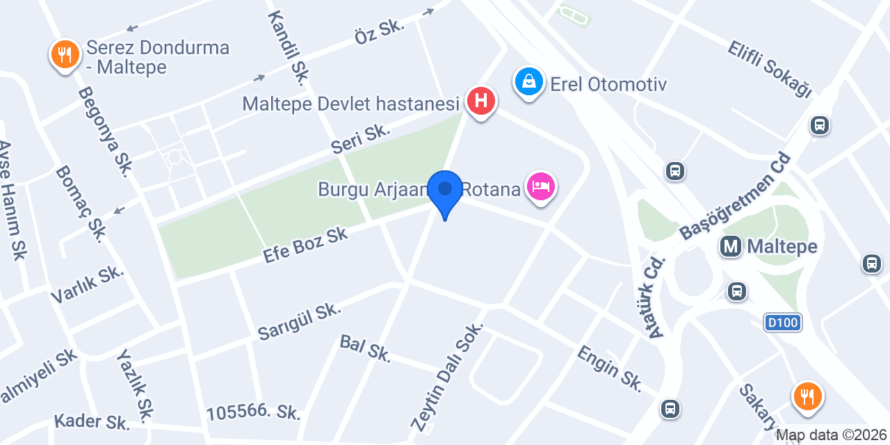 Podimera El ve Ayak Bakım Merkezi konumu