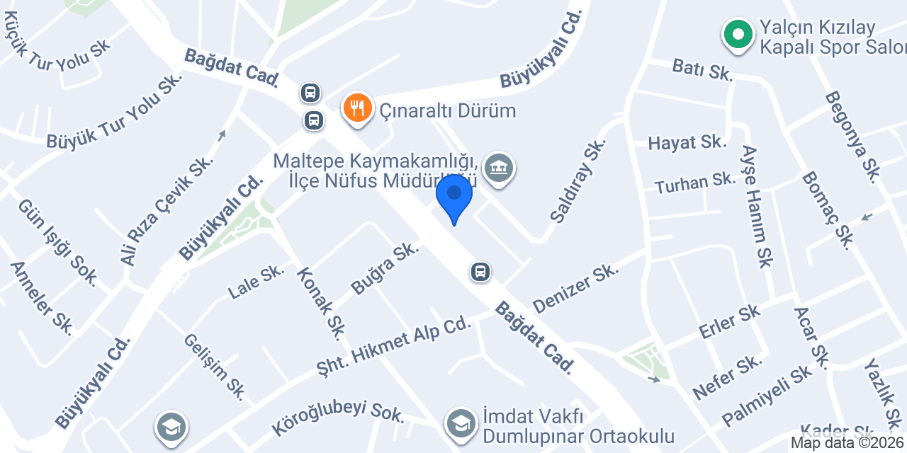 Tekerlekli Sandalyeci Maltepe konumu