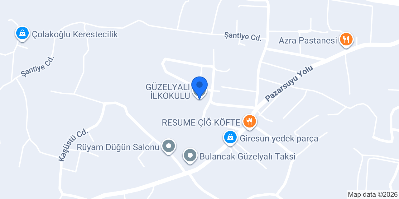 GÜZELYALI İLKOKULU konumu