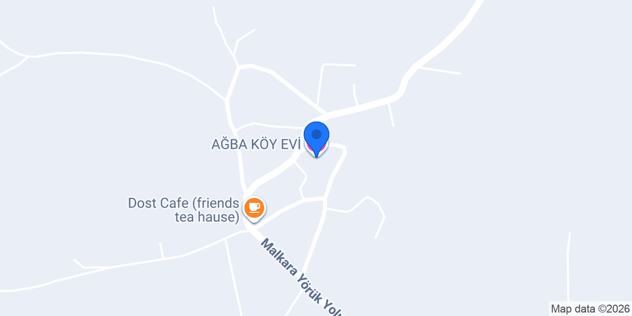 AĞBA KÖY EVİ konumu