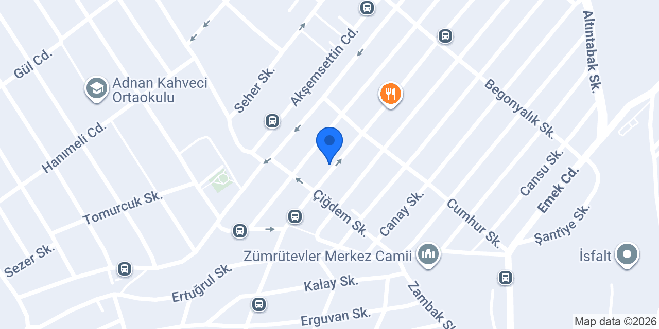 Anadolu Eczanesi konumu
