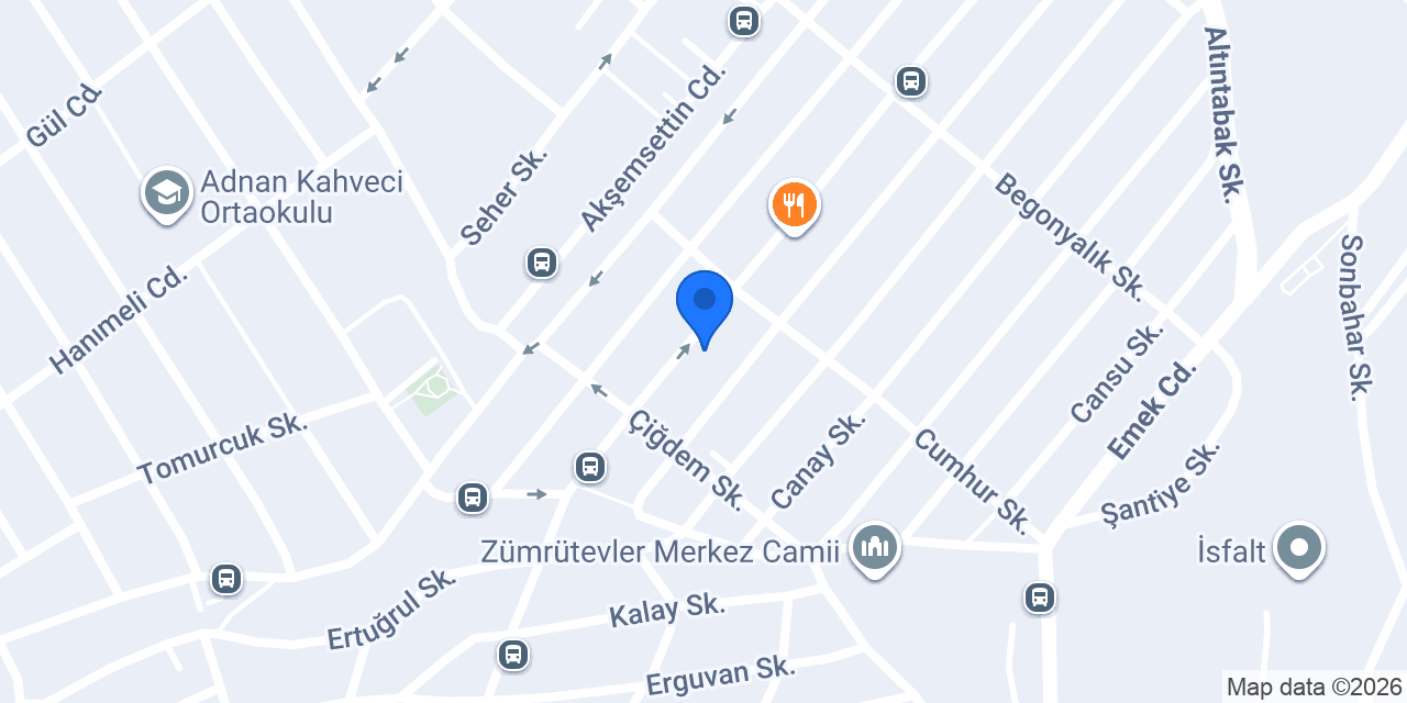 Ayfer Eczanesi konumu