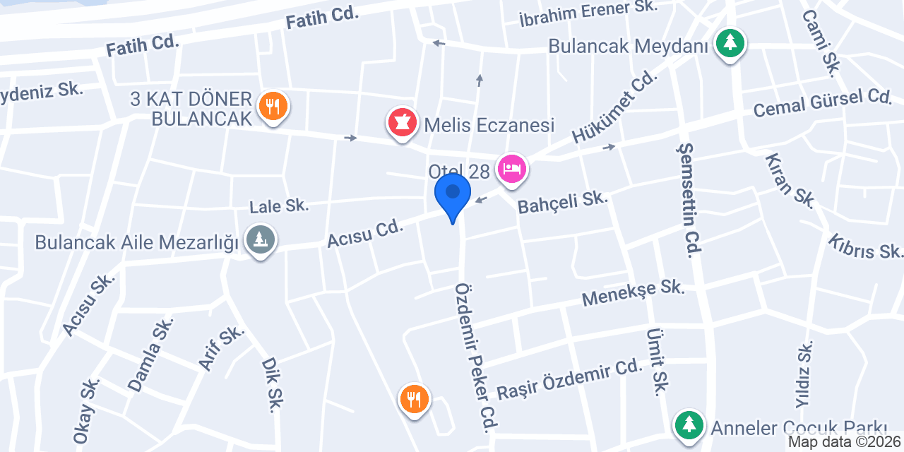 Özel Elma Şekeri Kreşi konumu