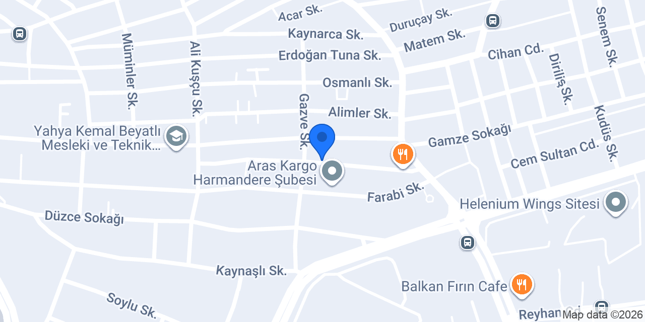Bems Mobilya Dekorasyon konumu