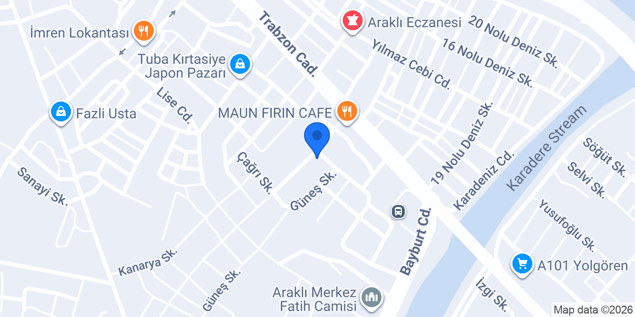 ERTÜRK MOBİLYA konumu