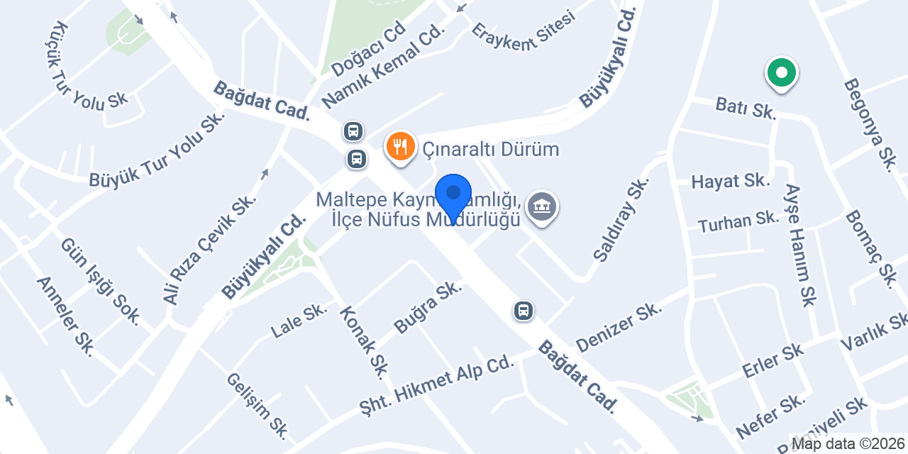 Nubi Artisan Bakery Maltepe konumu