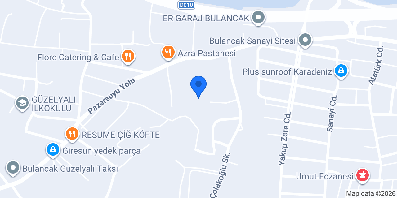 Meta Oto Yedek Parça konumu