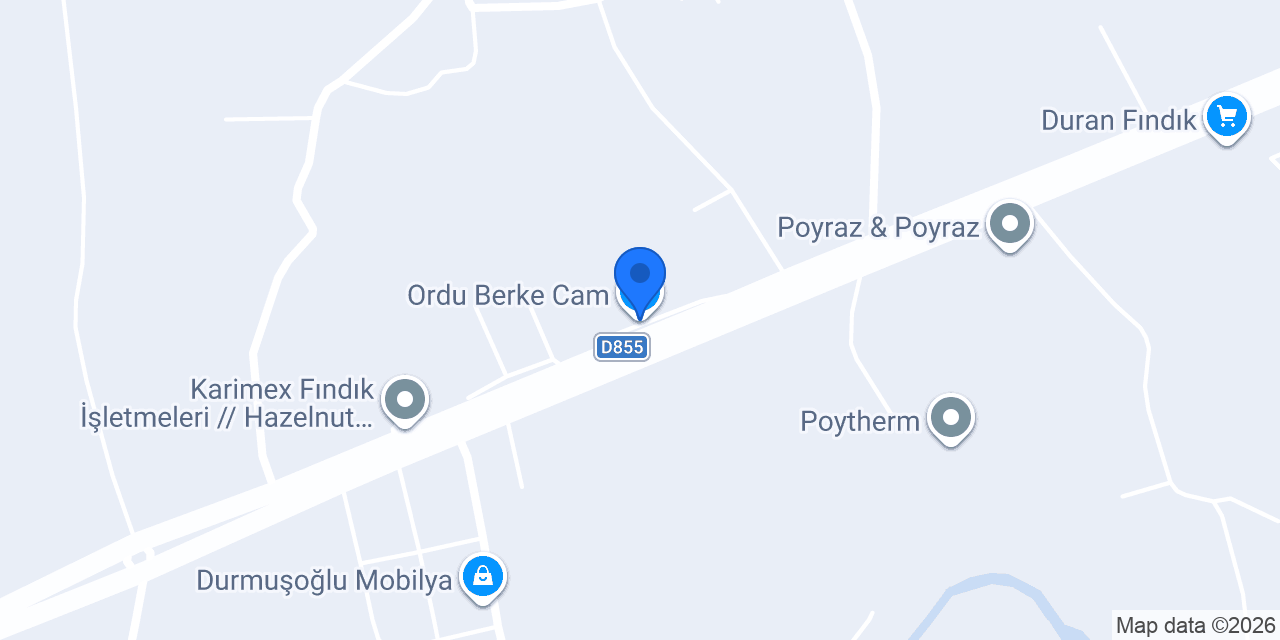 Ordu Berke Cam konumu