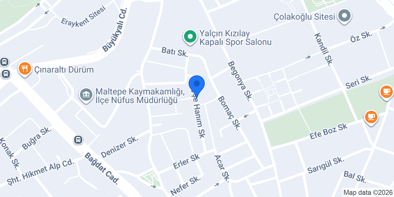 Fizyoterapist Sıdıka Marangoz konumu