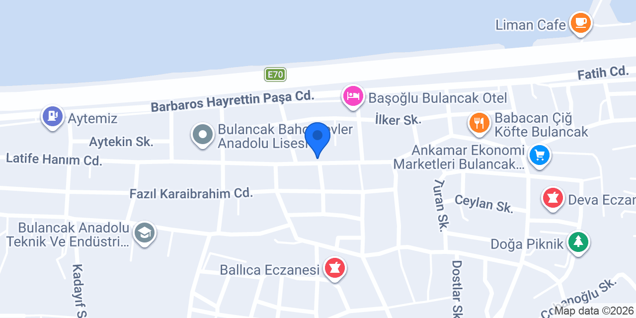 Huzur Bisiklet konumu