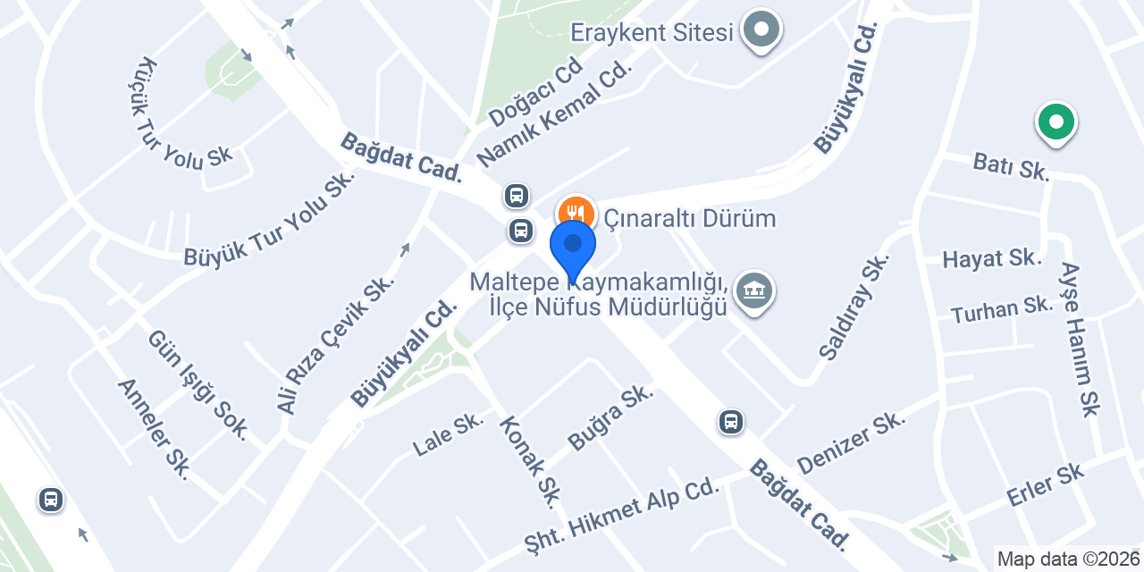 Maltepe Yusdo Dondurmacısı konumu