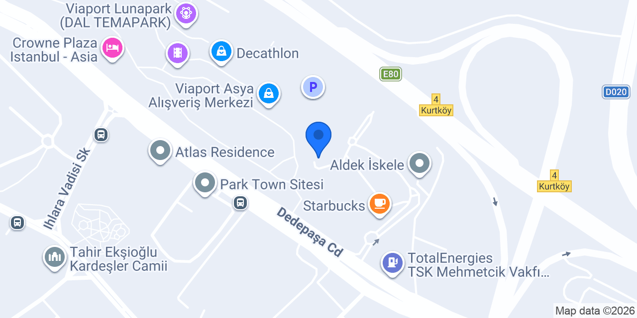 ÖZALTIN VİAPORT konumu