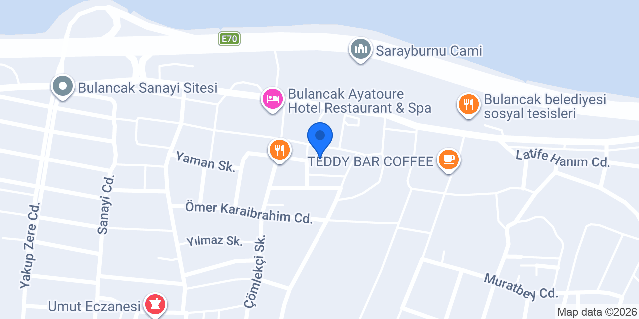 Tektat Fındık Kırma Kavurma konumu