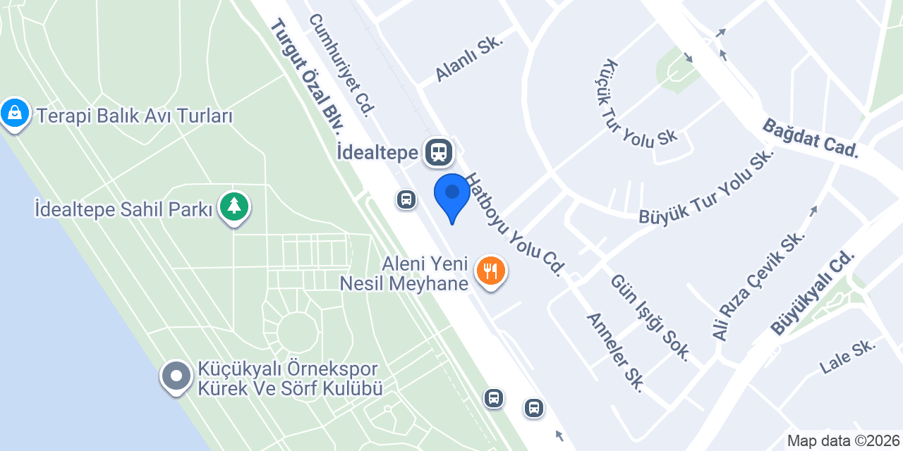 Kelebek Mobilya- İdealtepe konumu
