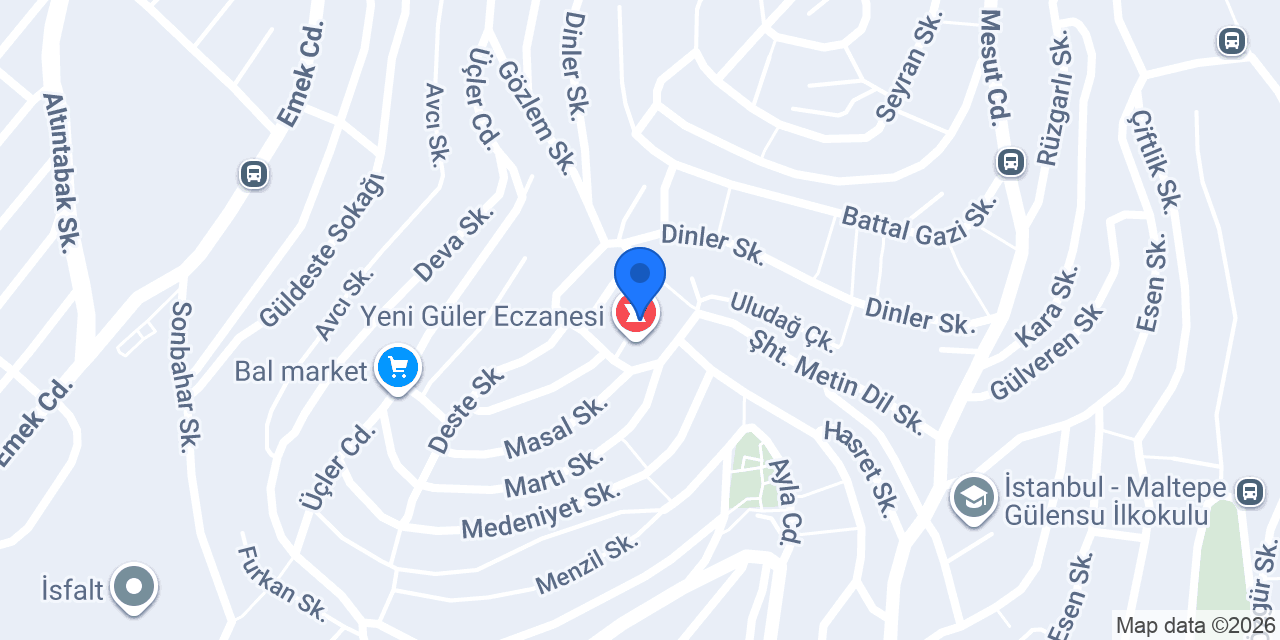 Çağdaş Eczanesi konumu