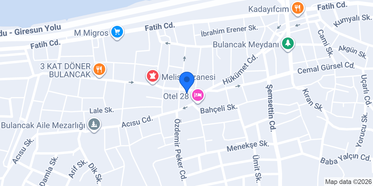 Çolakoğlu Nakliyat konumu
