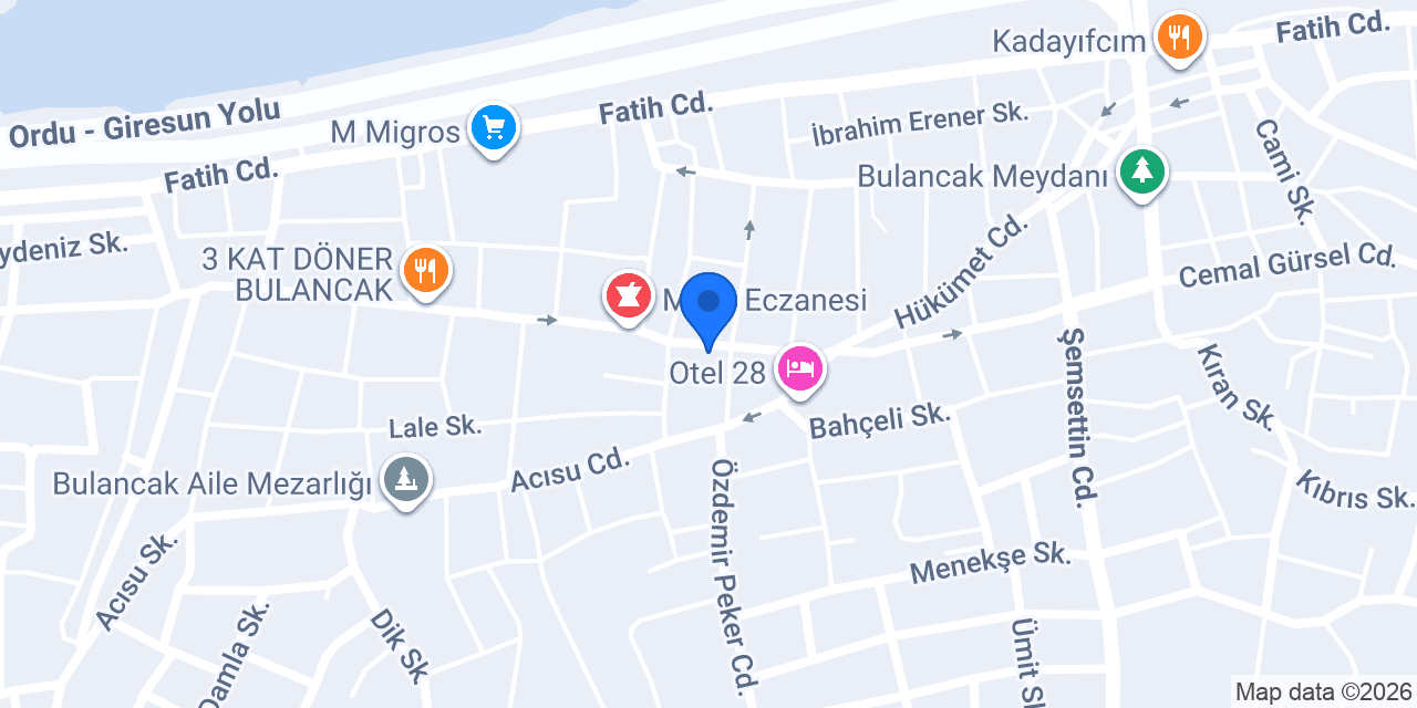 Karaoğlanoğlu İnşaat konumu