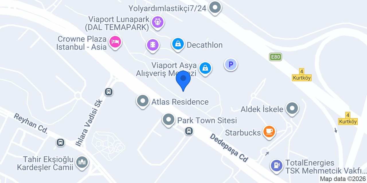 Altınbaş Viaport AVM konumu