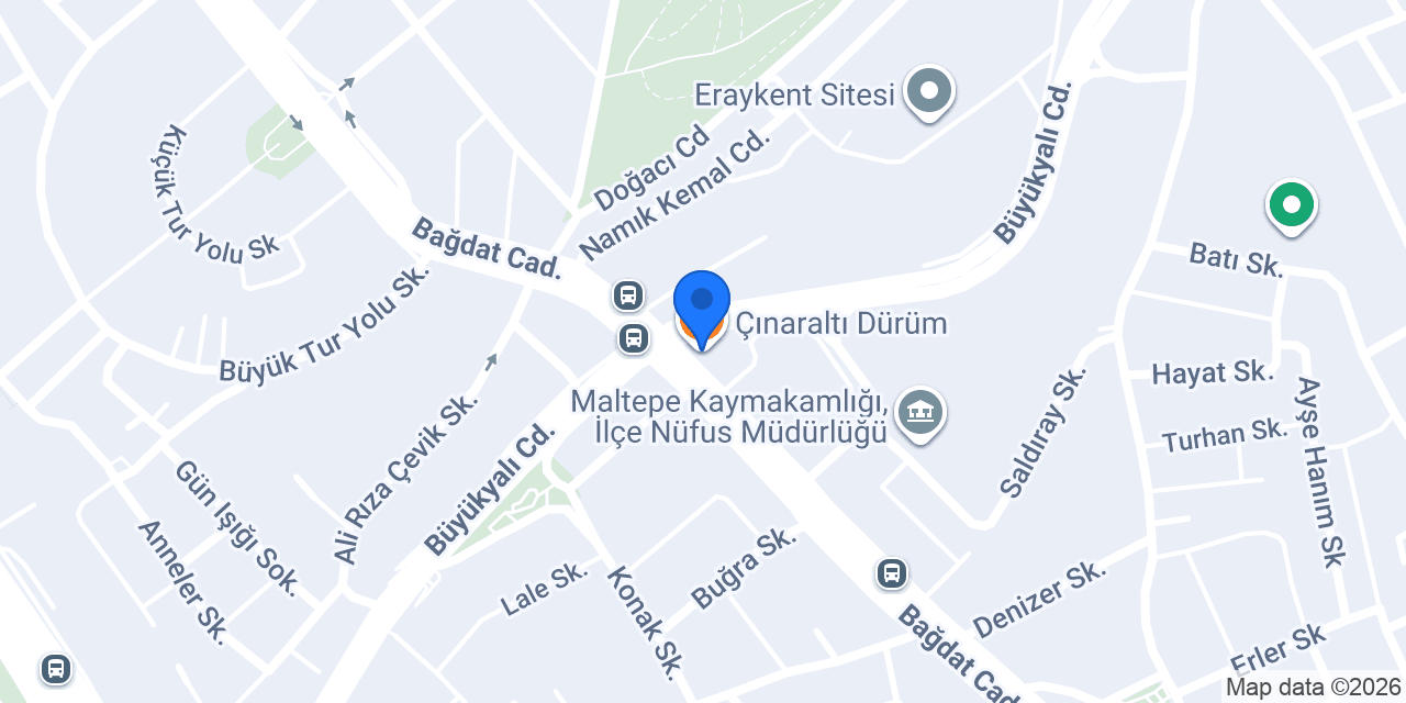 Çınaraltı Dürüm konumu