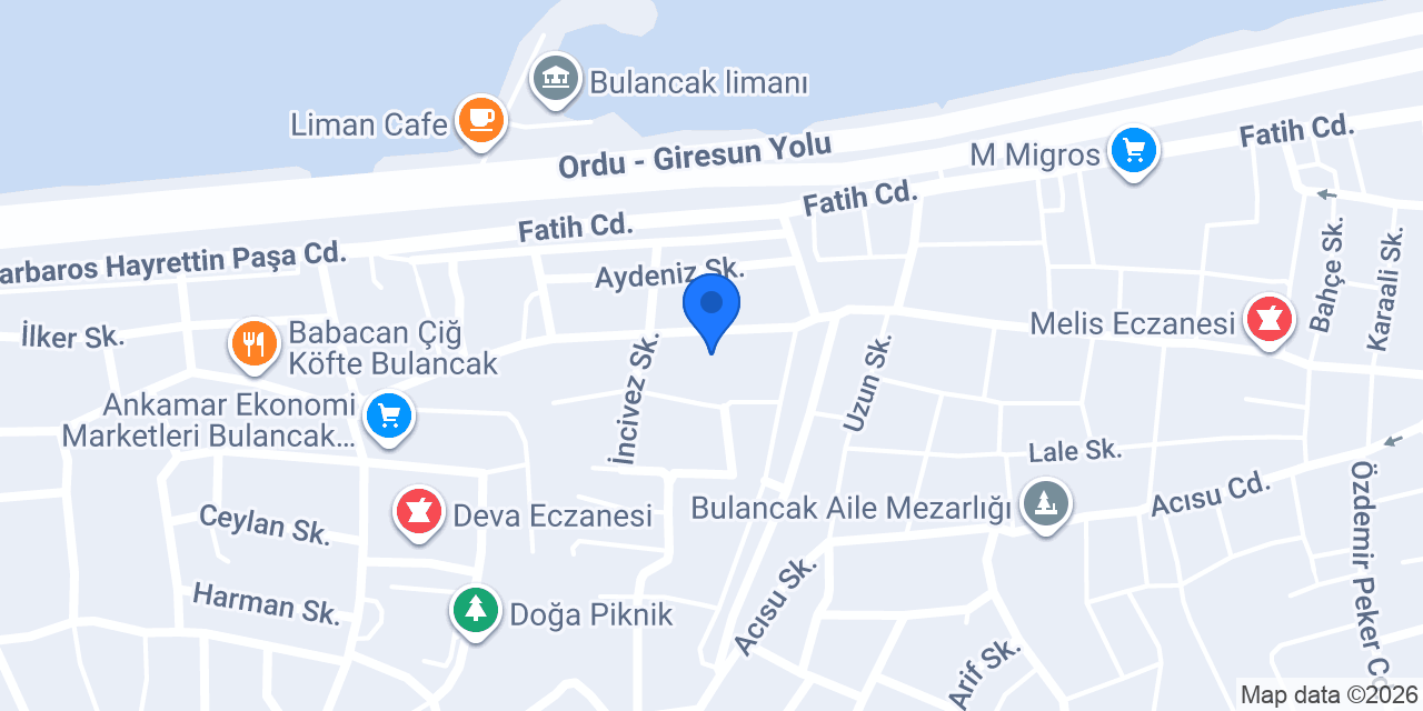 Baydere Ticaret konumu