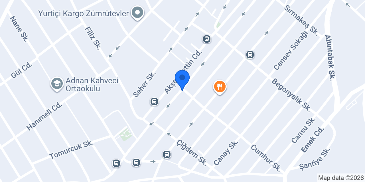 ANCAR OTO GALERİ konumu