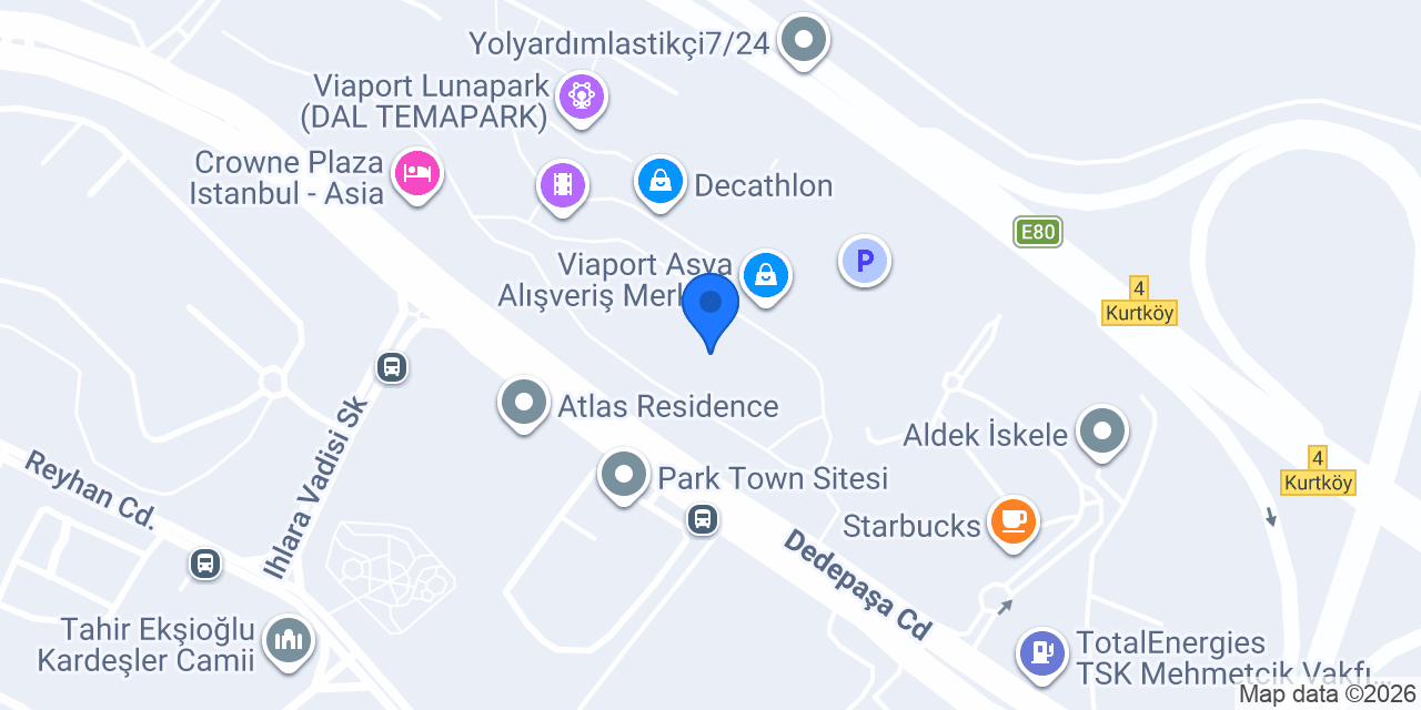Viaport Hacıoğlu Lahmacun konumu
