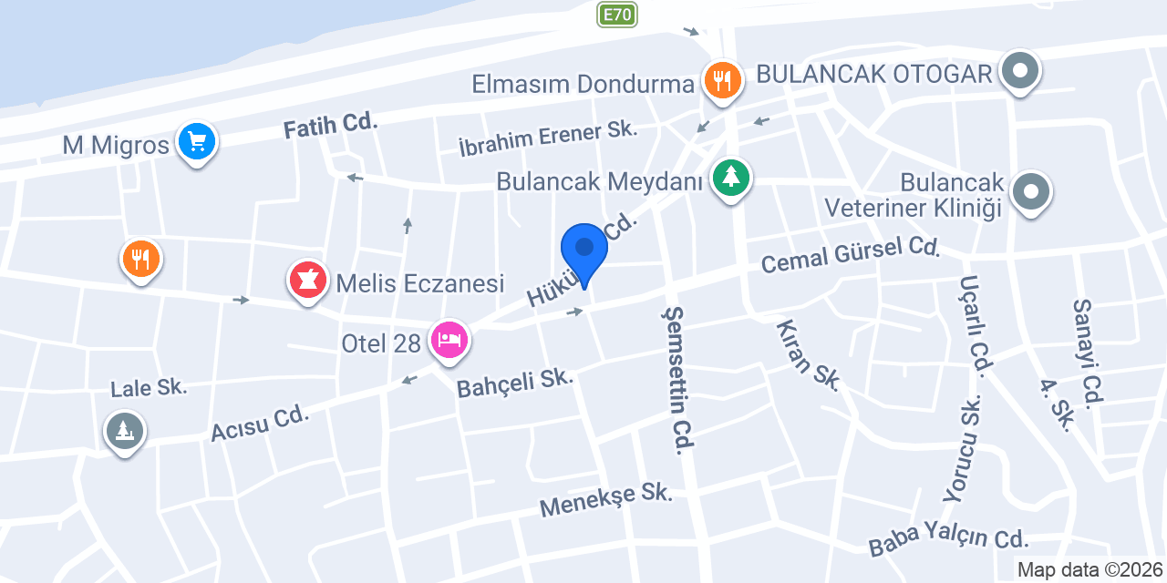 Kıvanç Soba Çatı Oluk Sistemleri konumu