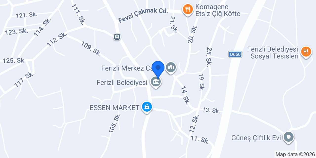 Çengel Teknik konumu