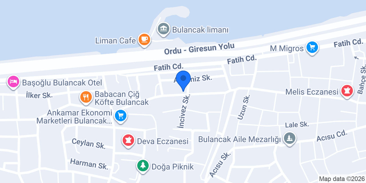 Bulancak Birey Kurs konumu