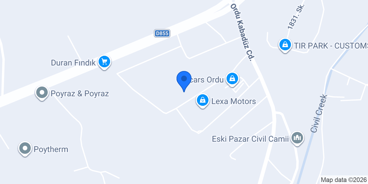 AUTO GÜVEN konumu