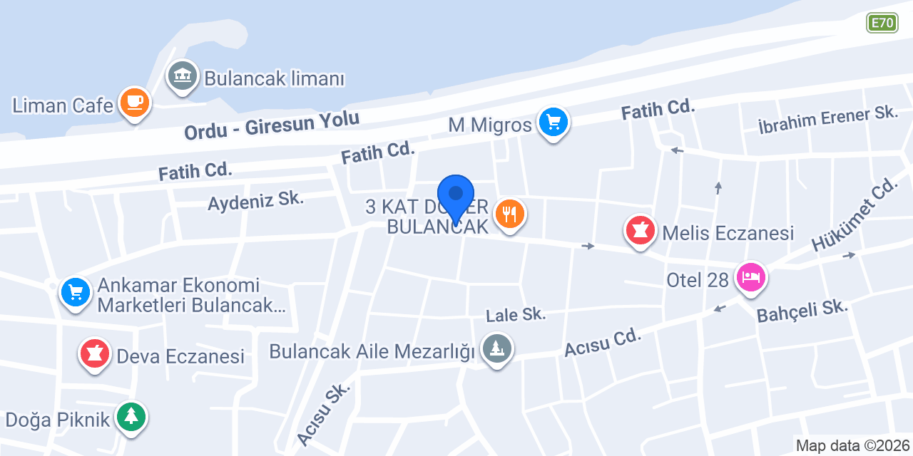 Tuğra Elektrik konumu