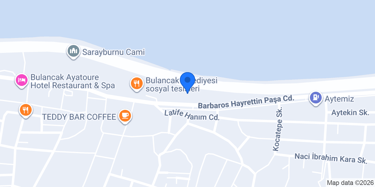 Bulancak Millet Bahçesi Restoran konumu