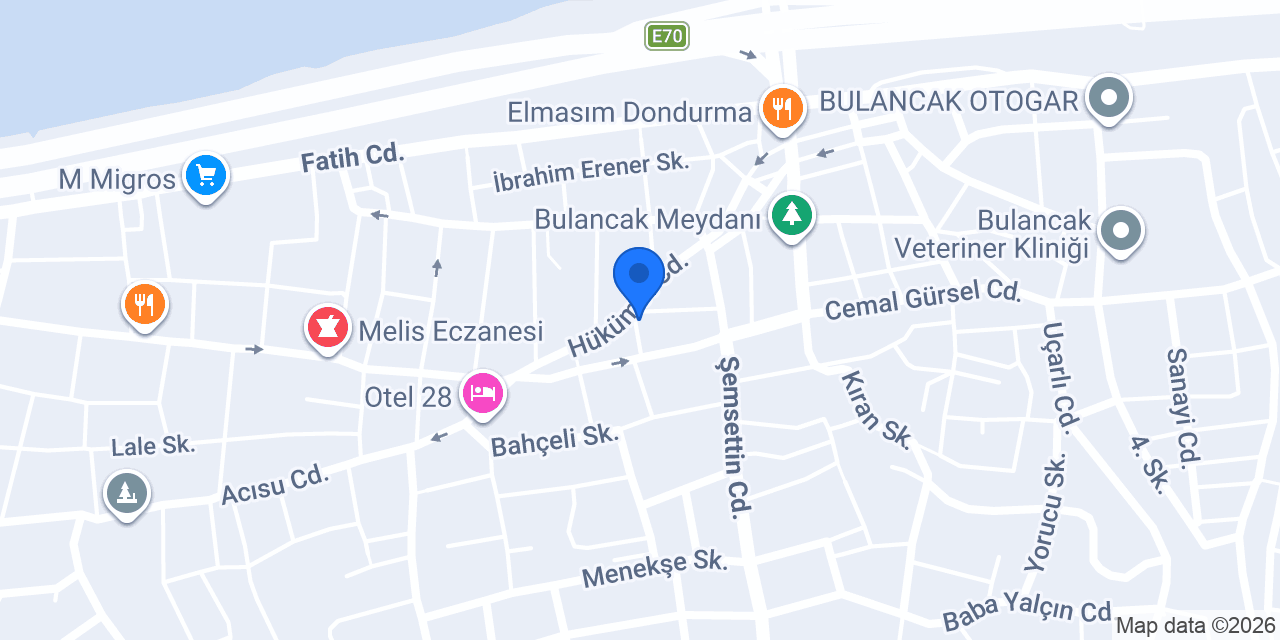 KUAFÖR SEVDA BULANCAK/ GİRESUN konumu