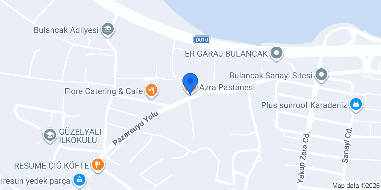 Azra Pastanesi konumu