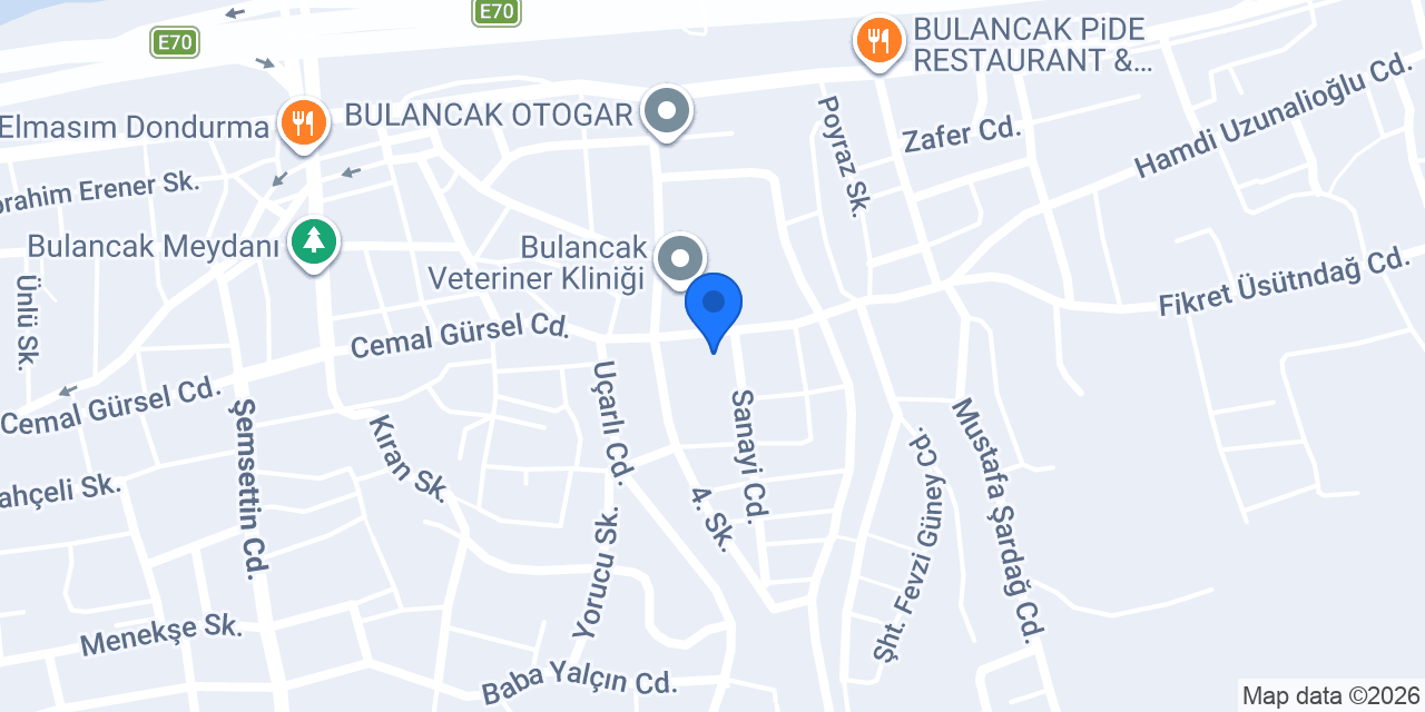 Atölye Pera konumu